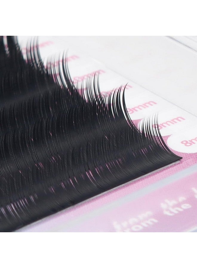 ANNAFRIS 16 Rows Volume Classic Eyelash Extension 0.05 D Curl 815Mm Mixed Length Matte Black Individual False Eye Lashes Extension Salon Use Natural Soft Fake Eyelashes Supplies (0.05 D 815Mm Mix) - Image 4