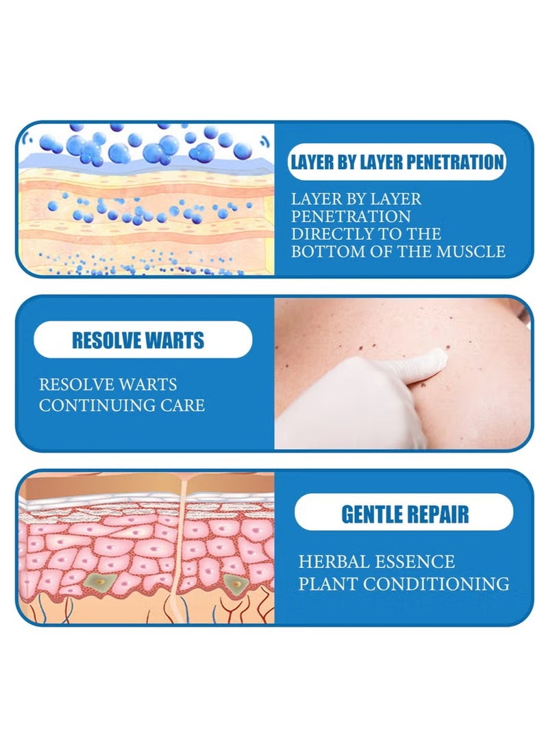 القمر الغربي لاصقة إزالة الثآليل للثآليل، الثآليل المسطحة، الثآليل المكورات العنقودية ولصقات العناية بالبشرة - Image 4