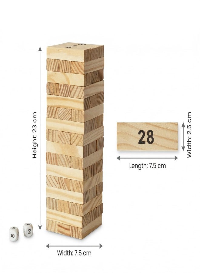 Outlanders® Couples Block Tower Game with 3 Game Editions - Date Night Game, Get to Know Each Other & Truth or Dare | Fun Party Game for Couples & Friends - Image 5