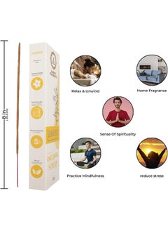 100 Gram Pack Natural Premium Aroma Organic Hand Rolled Masala Incense Sticks (Jasmine) - pzsku/Z7184EF1E4E097D059576Z/45/_/1729766982/b1a166a5-7ee3-4676-971e-950b66811e1a