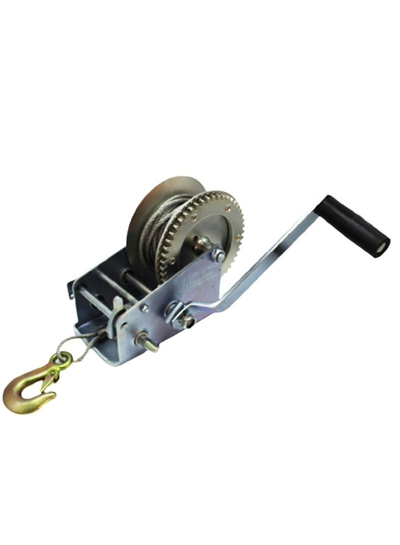 Kingroy Boat Winch, hand winch, 2500LB, 2 Speed, 10m cable