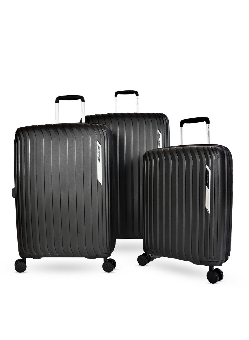 Magellan Luggage Set 3Pcs Trolley Travel Bag Lightweight Hard 4 double wheels - Image 1
