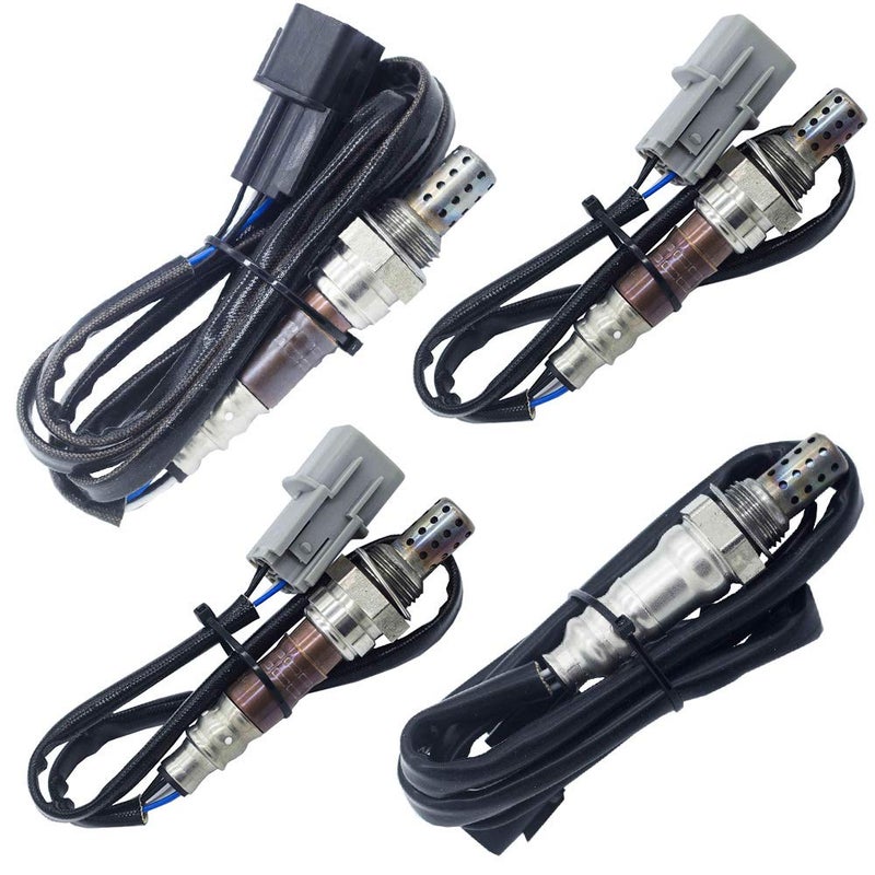 higherbro 4PCS Oxygen O2 Sensor Set for 2004-2011 Mitsubishi Galant 2.4L Upstream and Downstream - Image 1