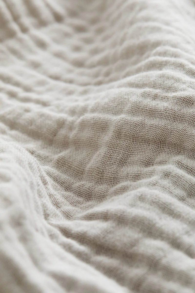 H&M Muslin cot fitted sheet