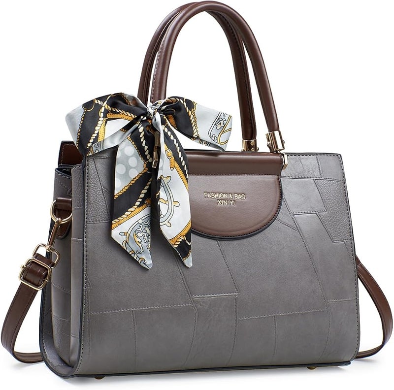 Gocokia Large-Capacity Women Purses and Handbags Top Handle Satchel Shoulder Bags Messenger Tote Bag - Image 1