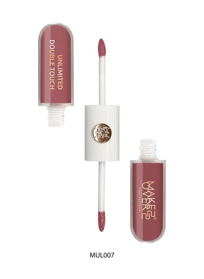 MAKE OVER 22 Unlimited Double Touch Lipgloss-MUL007 - Image 2