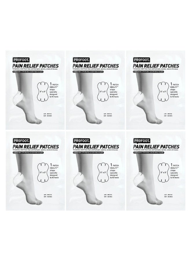 ProFoot Profoot, Pain Relief Patches, Designed for Feet & Heels, 6 Patches  - Image 3