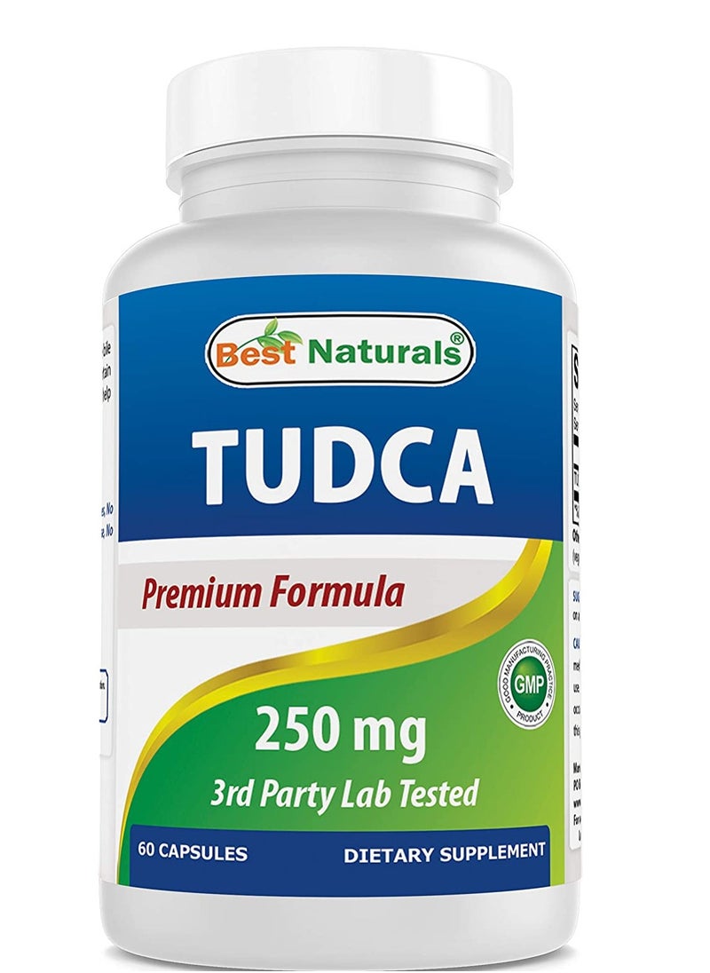Best Naturals - Best Naturals TUDCA 250mg 60 capsules - Image 1