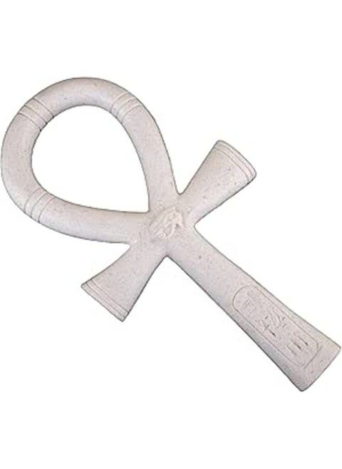 Ancient Egyptian Ankh or key of life Handmade from Alabaster stone made in Egypt. The Ankh or Key of Life is an ancient Egyptian hieroglyphic symbol represent the word for “Life”