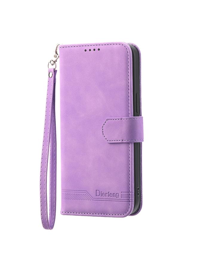 S-TOP Case For Realme C30 Dierfeng Dream Line Leather Phone Case - Image 2