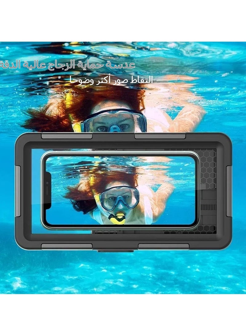IP68 waterproof case for iPhone 16/Plus/Pro/Pro Max, Universal Diving underwater phone case, sealed underwater photography case, suitable for swimming and snorkeling  - Image 2