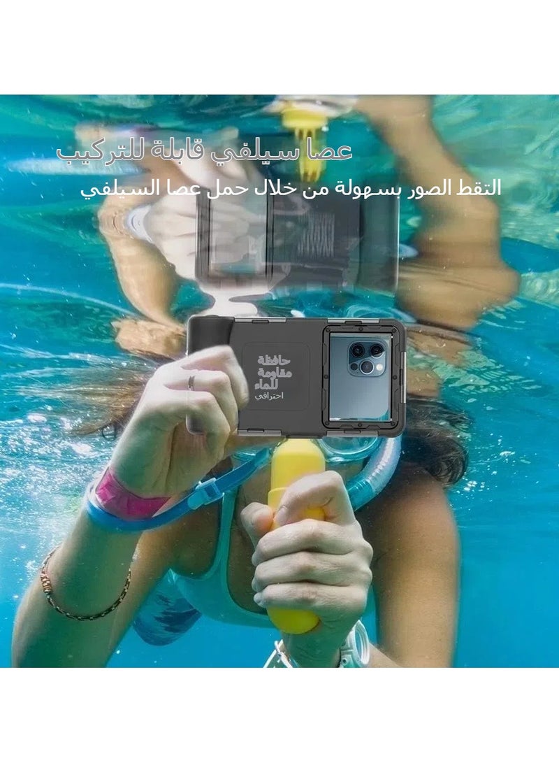IP68 waterproof case for iPhone 16/Plus/Pro/Pro Max, Universal Diving underwater phone case, sealed underwater photography case, suitable for swimming and snorkeling  - Image 4