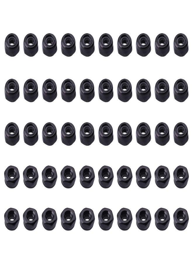 Hobbyfire 50Pcs M2 Lock Nuts for SCX24 Wheels JLU AXI00002 C10 AXI00001 Bronco C10 AXI00001 AXI00005 Gladiator AXI00006 AXI90081 Axial 1/24 RC Crawler Car - Image 1