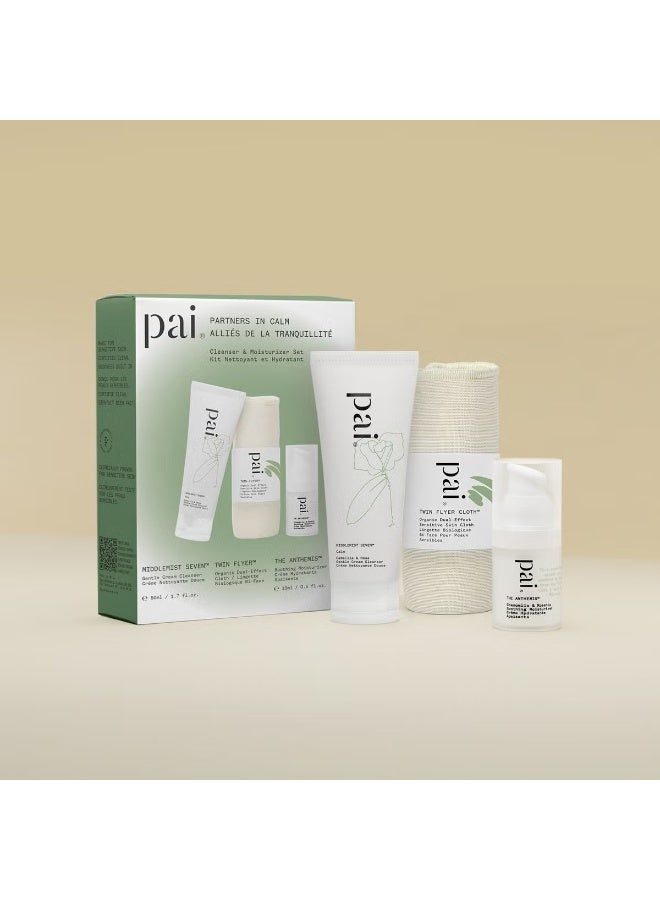 Pai Skincare Partners in Calm Cleanser & Moisturiser Set - Image 3