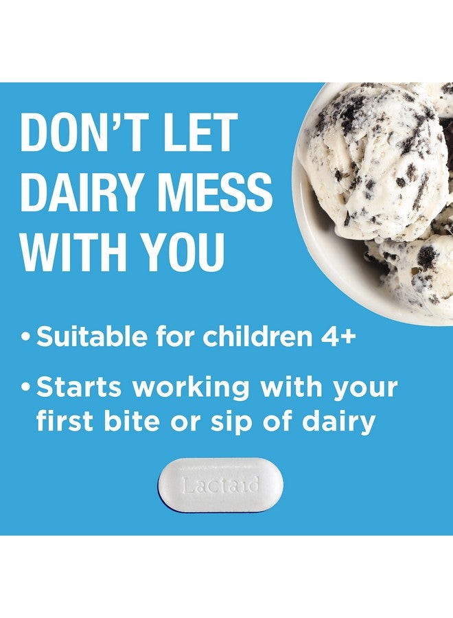 Lactaid Caplets, Lactase Enzyme Supplement, 120-Count Box - Image 4