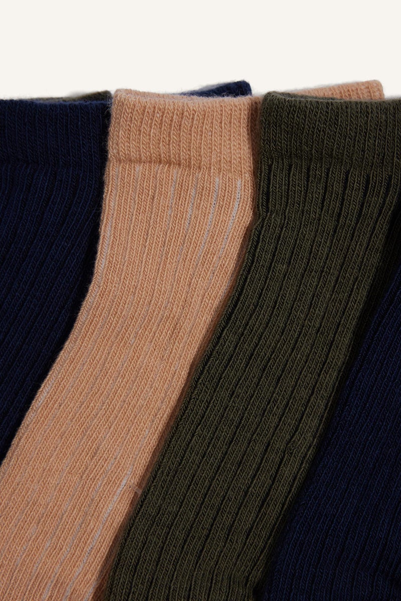 DeFacto Blue Boy Boy 5 Piece Short Socks Casual - Image 4