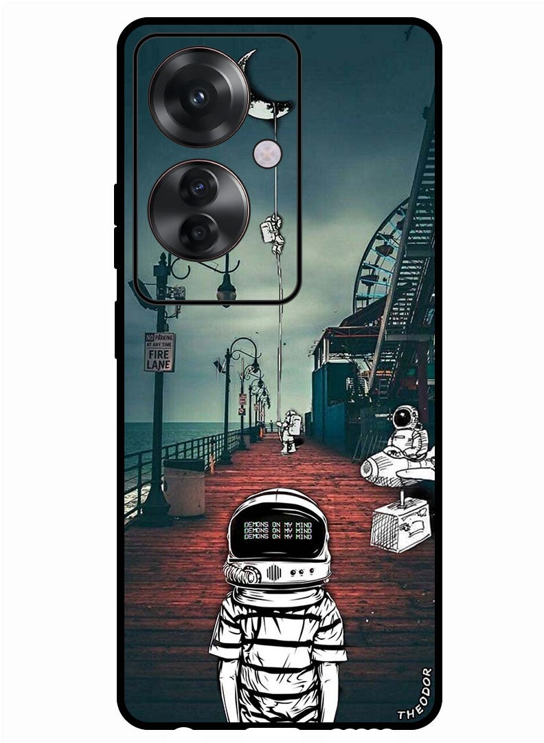 Theodor Protective Case Anti Scratch Shock Proof Bumper Cover For Oppo Reno 11F Univers - Image 1