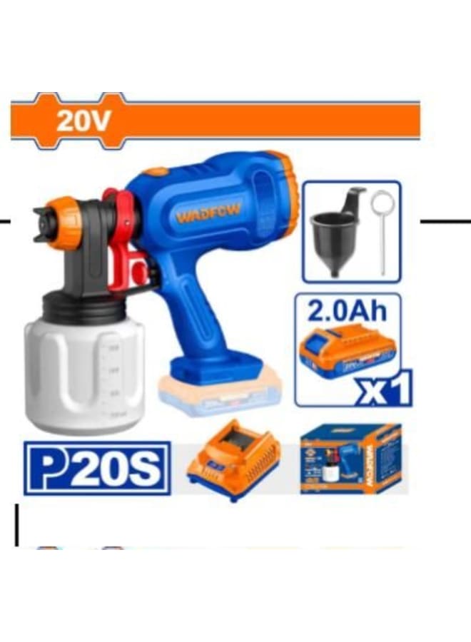 WADFOW 20V Doku Gun + Battery and 2A Charger Wadfow