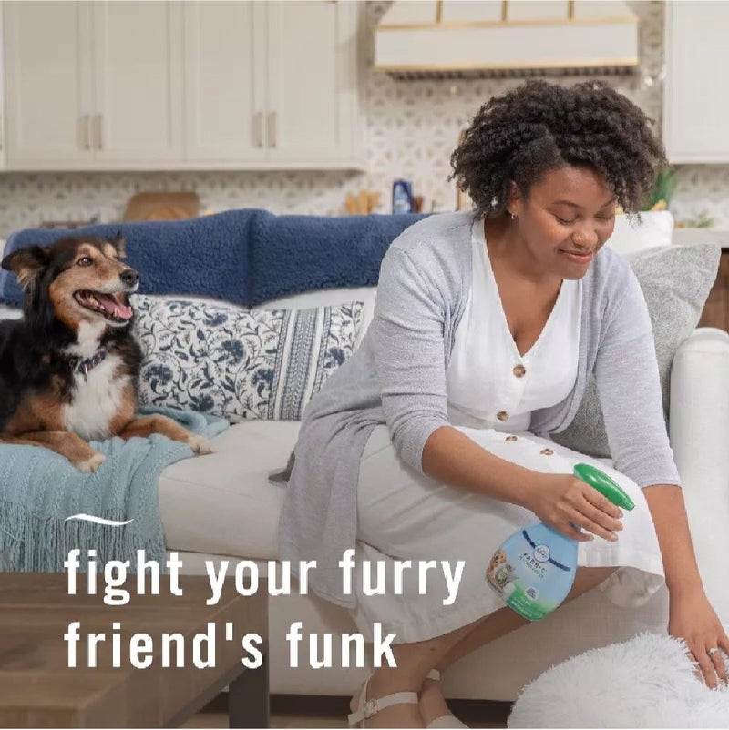 Febreze Fabric Refresher Spray Pet Odor Fighter Fresh Scent 700ML, Eliminates Tough Pet Smells, Deep Fabric Odor Removal, Long Lasting Freshness for Sofas, Carpets, Bedding & Curtains - Image 5