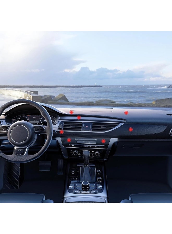 جو-ديز حامل هاتف مغناطيسي للوحة قيادة السيارة، دوران 360 درجة، مغناطيس قوي N52، حامل مزدوج الجوانب، يعمل مع MagSafe وحلقة معدنية، تصميم ثابت مضاد للانزلاق - Image 3