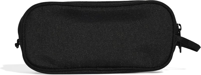 Adidas Two Zipper Pencil Case Other Bag For Unisex Adults Black/White One Size - Image 2