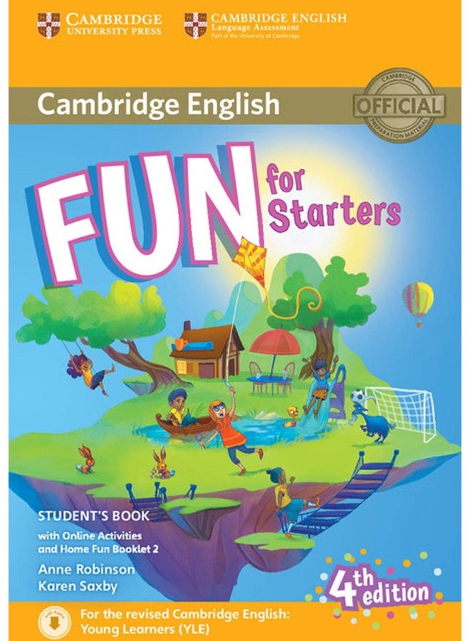 Fun for Starters Student's Book with Online Activities with Audio and Home Fun Booklet 2