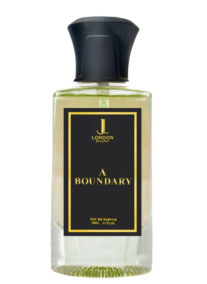 JAN LONDON - JAN LONDON ESSENTIAL - A BOUNDARY EDP Perfume For Men And Women Long Lasting Unisex Fragrance Inspired Perfumes for Ladies & Gents 50ml - Image 1