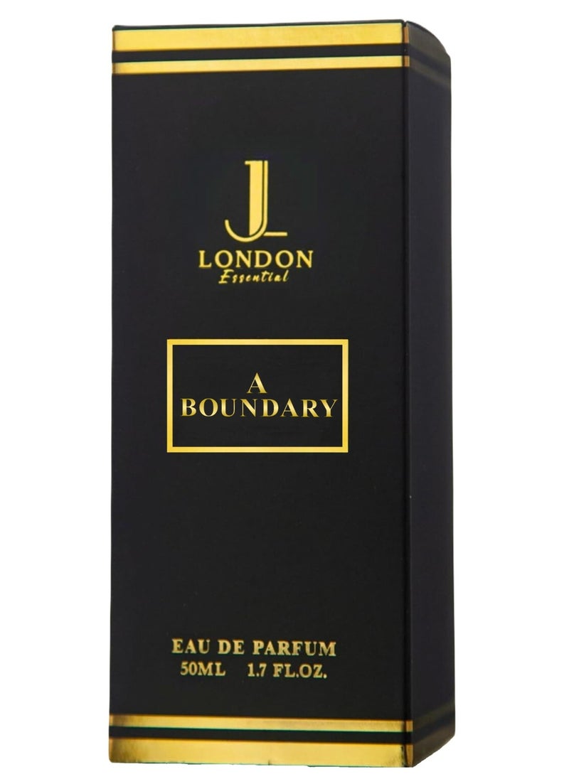 JAN LONDON - JAN LONDON ESSENTIAL - A BOUNDARY EDP Perfume For Men And Women Long Lasting Unisex Fragrance Inspired Perfumes for Ladies & Gents 50ml - Image 1