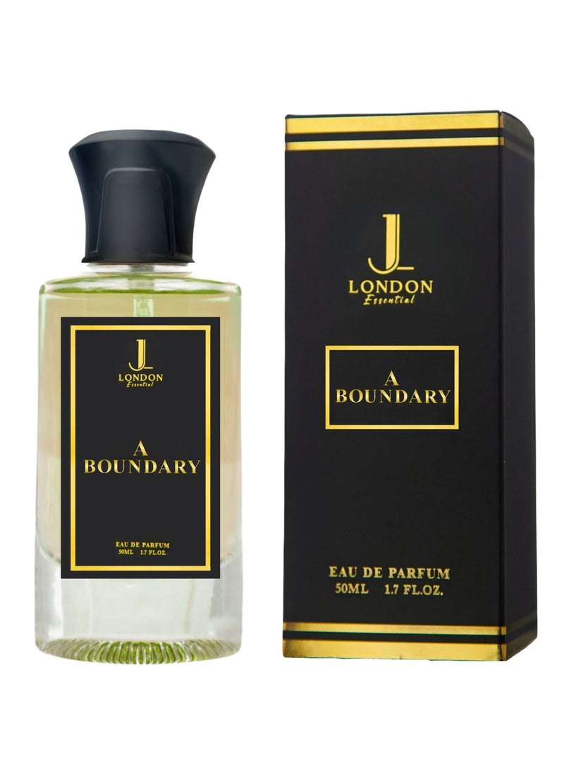 JAN LONDON - JAN LONDON ESSENTIAL - A BOUNDARY EDP Perfume For Men And Women Long Lasting Unisex Fragrance Inspired Perfumes for Ladies & Gents 50ml - Image 1