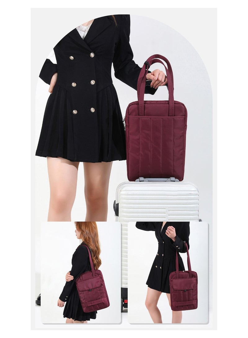 Shoulder Laptop and MacBook Business Bag (15.6) Inch, Ideal for Travel and Work, Waterproof and Drop Resistant, Simple Handbag and Oxford Cloth Fabric for Men and Women 41*29*5 cm  - Image 2