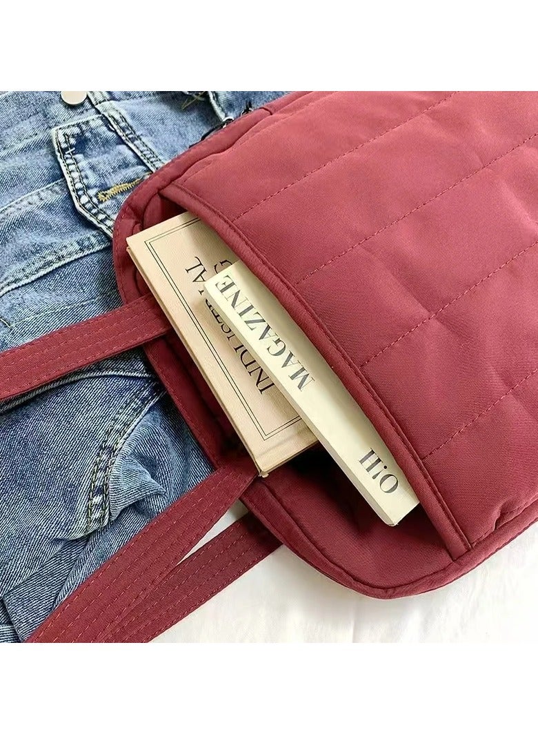 Shoulder Laptop and MacBook Business Bag (15.6) Inch, Ideal for Travel and Work, Waterproof and Drop Resistant, Simple Handbag and Oxford Cloth Fabric for Men and Women 41*29*5 cm  - Image 4