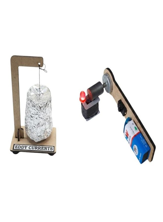 ESPtronics STEM Learning Activity Electromagnetic Induction Science Project Kit Working Model DIY Eddy Currents Physics Educational Experiment for School Kids and Class 12 Students - Image 1