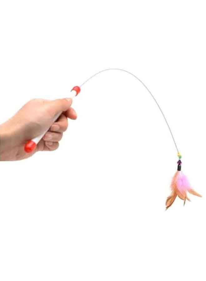 Cat Interactive Wand Pink/Black/Brown - Image 2