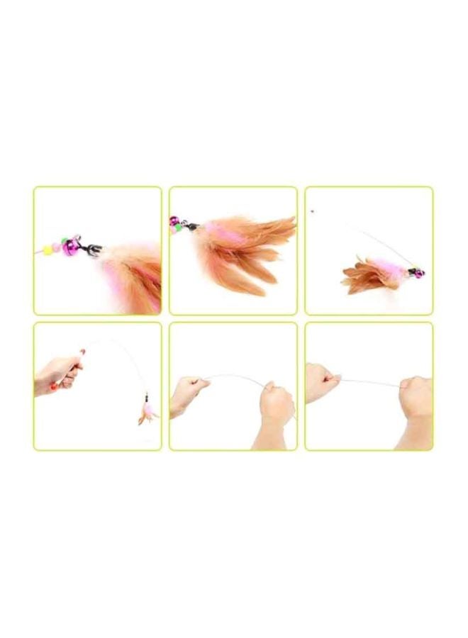 Cat Interactive Wand Pink/Black/Brown - Image 4