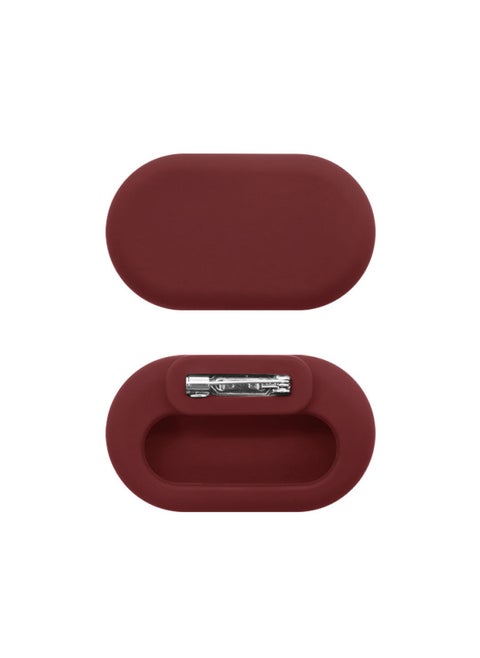 Suitable For Samsung Galaxy SmartTag2 Pin Tracker Case Locator Protection-Color:Wine Red-Applicable Models:Samsung Galaxy Smarttag2