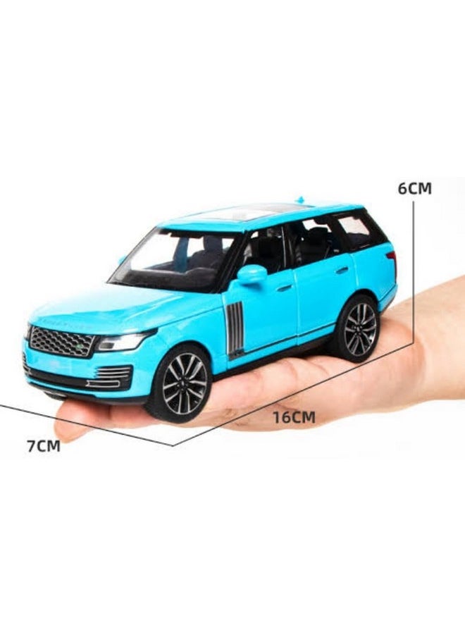 Sky Tech Sky Tech® Range Rover SUV Car 1:32 Scale Model Car Exclusive Alloy Metal Pull Back Die-cast Car Metal Pullback Toy car with Openable Doors & Light Music Best Gifts Toys Kids【Colors as Per Stock】  - Image 4