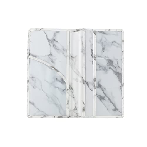 Dalueery.H Car Registration and Insurance Holder Registration and Insurance Card Holder Car Essentials for Women(White) - Image 3
