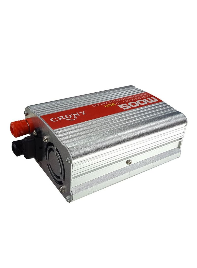 Crony 500W Car Power Inverter DC12V to AC 220V Inverter - Image 1