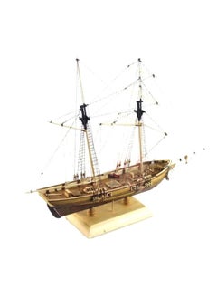 170 Scale Wooden Assembly Classic Western Ship Model Kit Harbor Number Model Toy/nautical Model/ship-Color:Newport