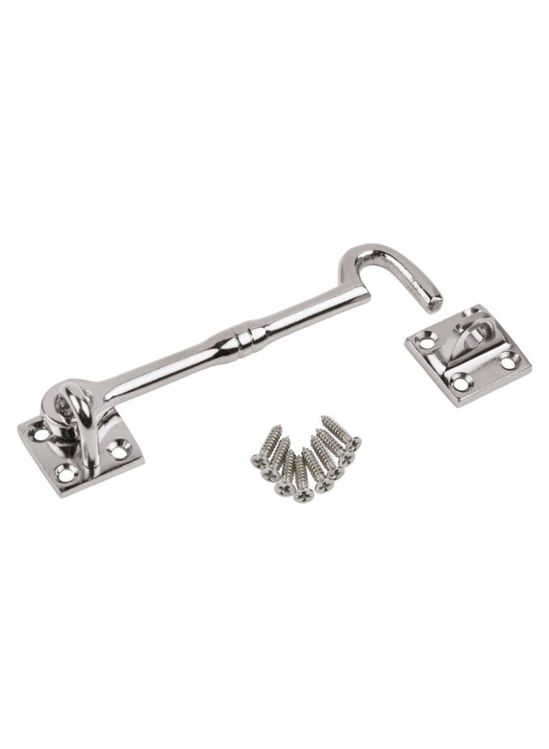 Nickel Plated Brass Cabin Hook Witheyelet 5 Cm 