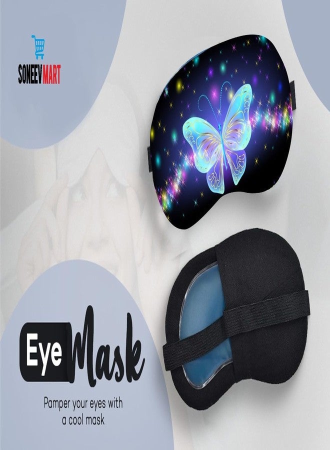 SONEEV MART قناع العين الجل المبرد من هينيسو لتخفيف الصداع النصفي والصداع. - Image 2