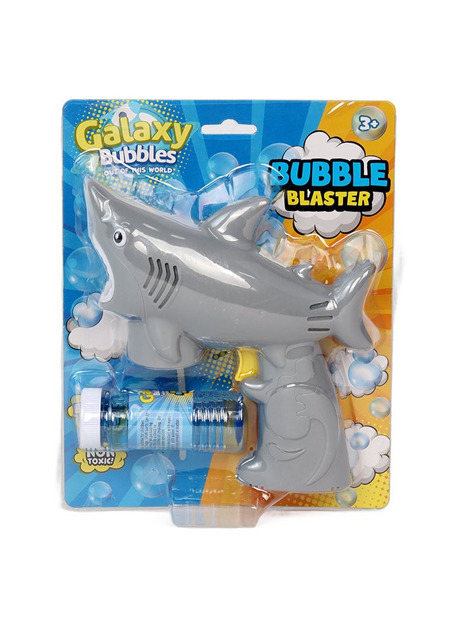 Galaxy Bubbles No Leaking Shark  Bubble Shooter  With 56ml Bubblesolution , 3 Aa Batteries Not Included  - Image 1