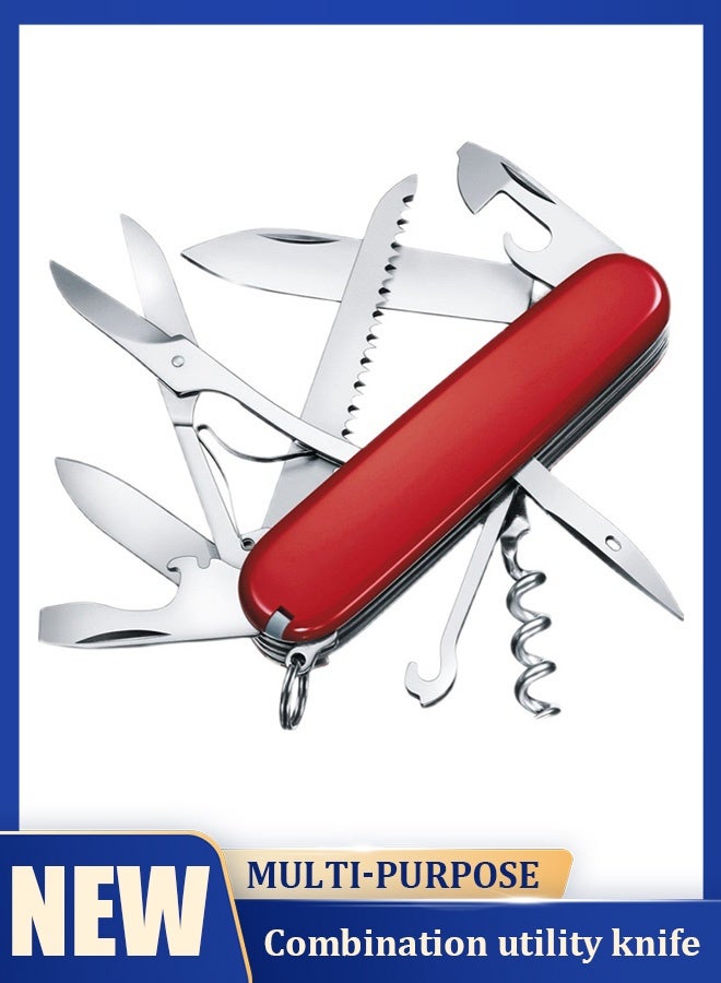 Multi-functional combination tools  portable tool with 33 functions, suitable for various scenarios such as outdoor activities, rock climbing, and other outdoor adventures.  - Image 2