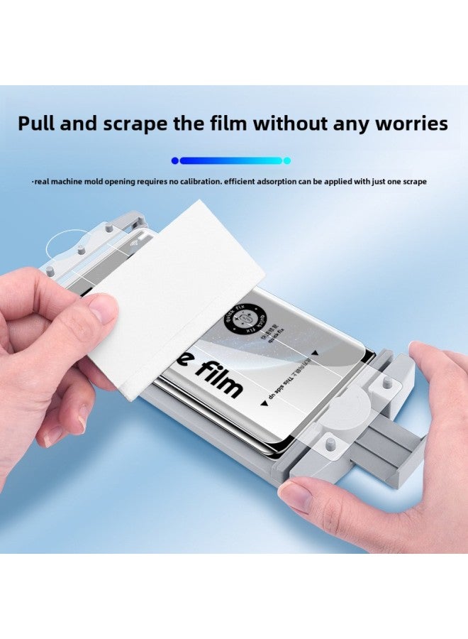 For huawei Mate70pro/60 Ice Porcelain Tempered Film Dust-free Cabin Nova13/12 Mobile Phone Film Pura70/60-Color:[ultra-clear Ceramic Membrane] Naked Membrane Without Artifact★Special Shooting For Repurchase-Size:For huawei Mate 40 Pro+  - Image 4