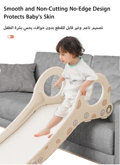 Jourvent Kids Indoor Slide Stair Sofa Slide, Foldable Home Bedroom Slide, Attaches to Bed or Couch, Indoor Playground for Toddlers, White  - Image 5