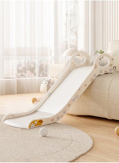 Jourvent Kids Indoor Slide Stair Sofa Slide, Foldable Home Bedroom Slide, Attaches to Bed or Couch, Indoor Playground for Toddlers, White  - Image 1