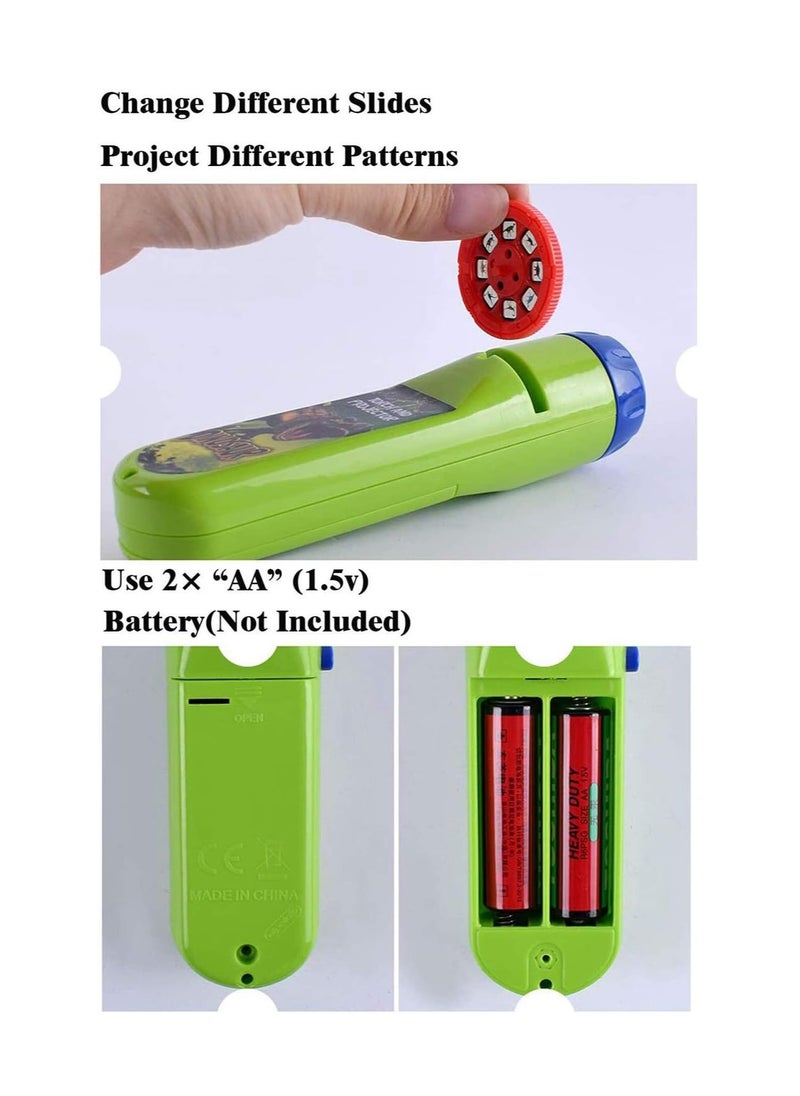 Generic - Children's Projector Toy Educational Science Set Wall Ceiling Tent Flashlight Toddler Flashlight Gift for Boys Girls (Marine Life) - Image 1