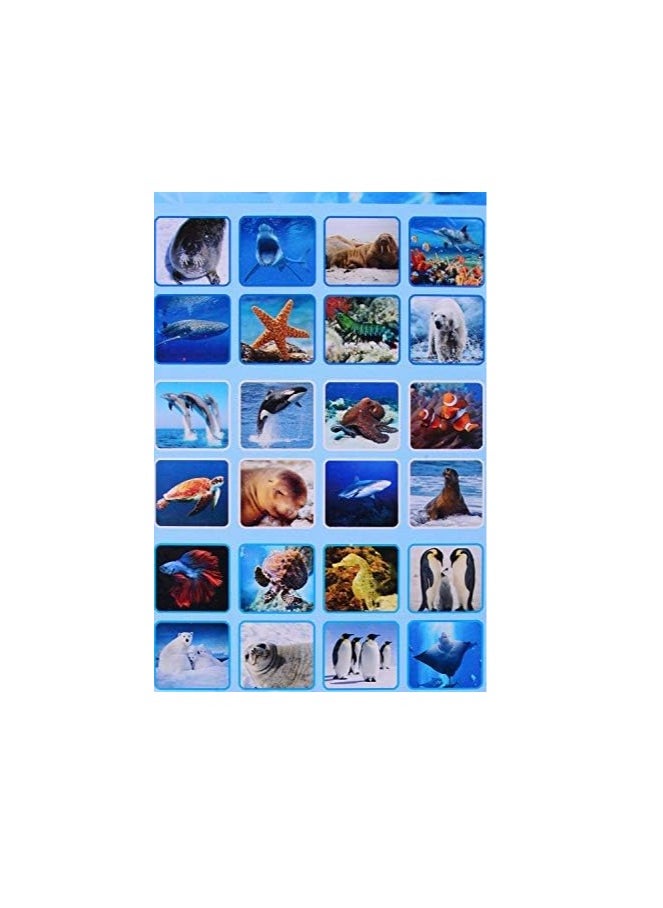 Generic - Children's Projector Toy Educational Science Set Wall Ceiling Tent Flashlight Toddler Flashlight Gift for Boys Girls (Marine Life) - Image 1