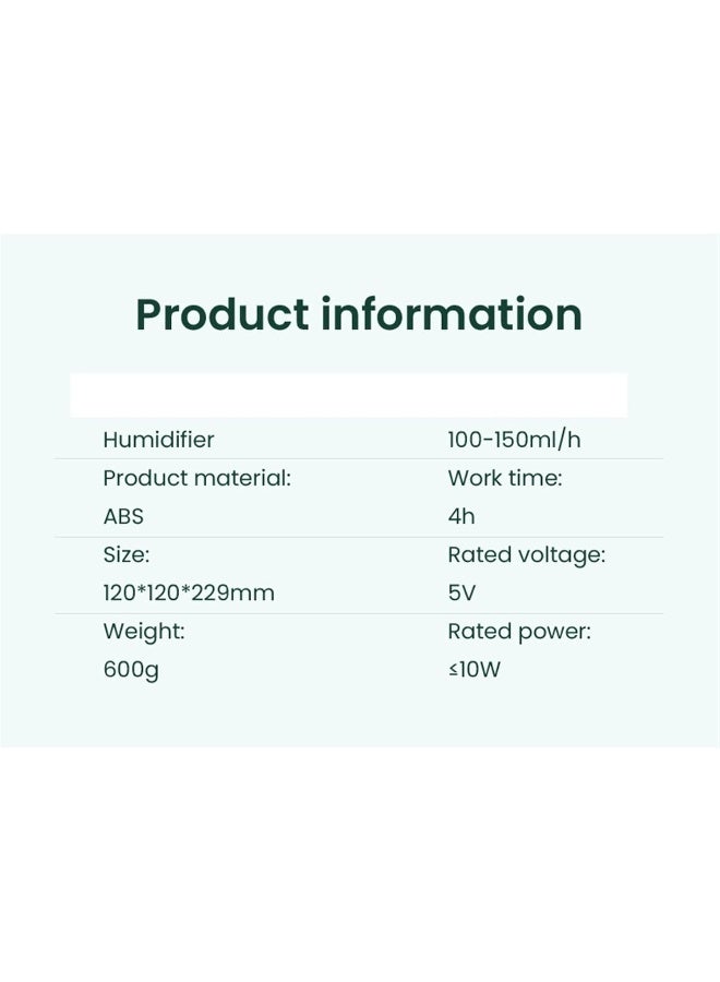 SFDERBF Humidifiers Anti-gravity Water Drop Humidifier 500ML Levitating Water Drops Atomization Time Hourglass Water Fountain Lamp Gift - Image 2