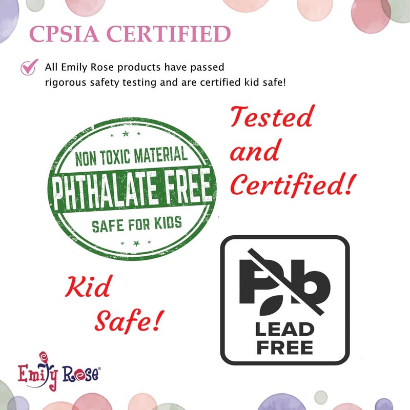 Emily Rose حصيرة نوم للأطفال من إميلي روز مثالية للسفر ورياض الأطفال ودار الرعاية مع وسادة قابلة للإزالة وبطانية ناعمة ملحقة تتضمن لعبة يونيكورن محشوة 100% قطن - Image 2